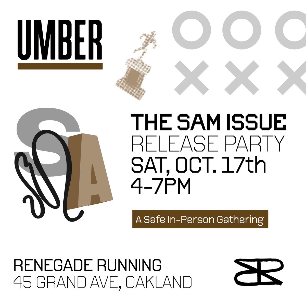 ThisIsUmber's tweet photo. Post workout hangout Saturday Oct 17th. The SAM Issue Release Party. Get tix today Limited spacing. #getSAM #sports #Oakland https://t.co/ZAzrUi6teb https://t.co/1BRPgh5BDh