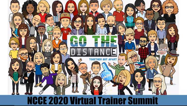 MrsMathTech1's tweet image. Great first virtual NCCE summit.  Might have been a little different than in the past, but I still feel like I am energized and ready to #GoTheDistance.  #IamNCCE