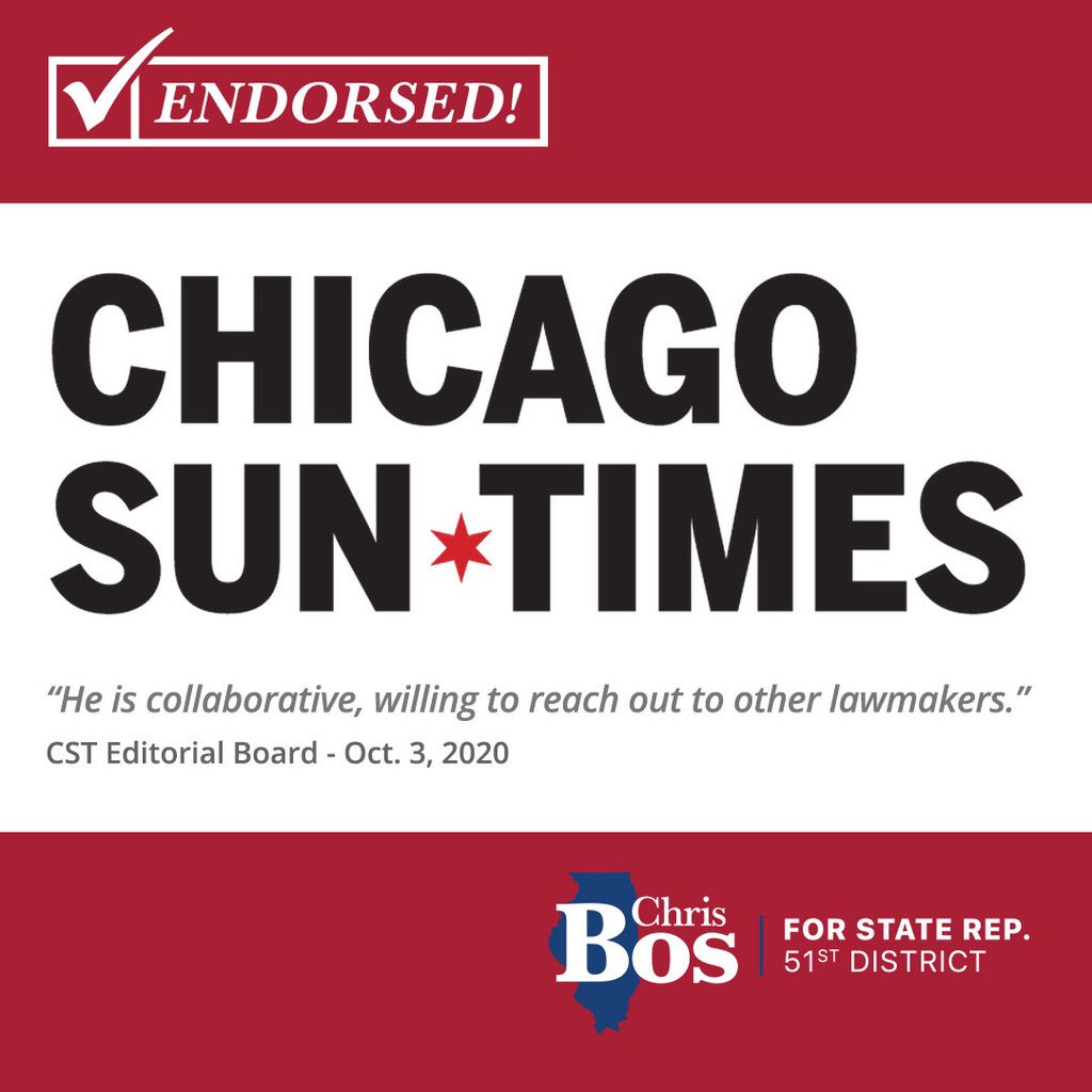 Chris_Bos's tweet photo. Honored to receive this endorsement today! #twill #IL51  https://t.co/B3ftQDbit0 https://t.co/CPa7VAP6pJ