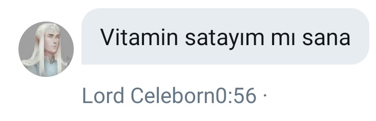Ben: *Bilge gibi görüneyim de herkes gözümün içine baksın*

Yine ben: