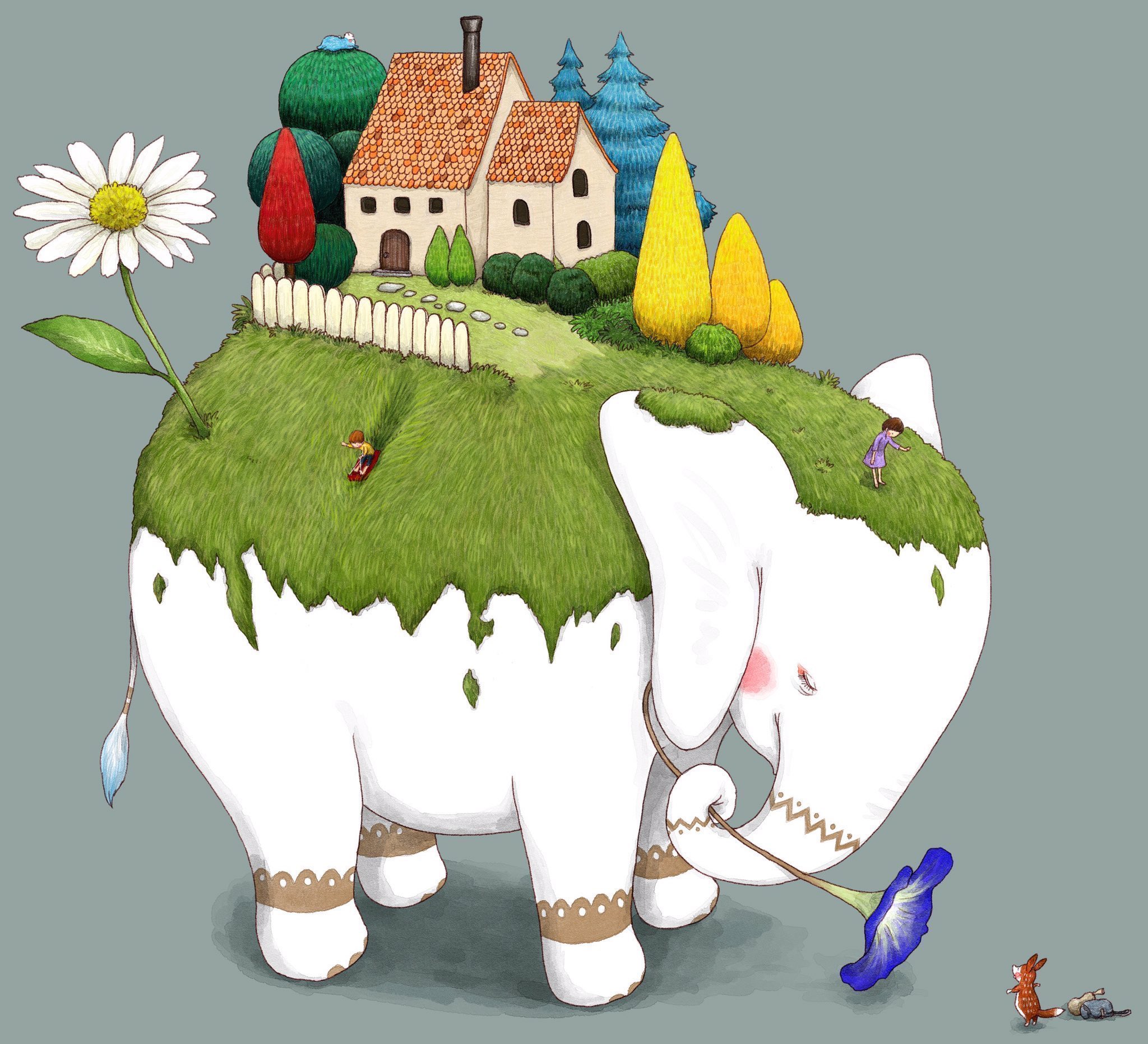Toshimaru 大きいもふもふたち 世界動物の日 イラスト T Co Ac2c5l76f7 Twitter