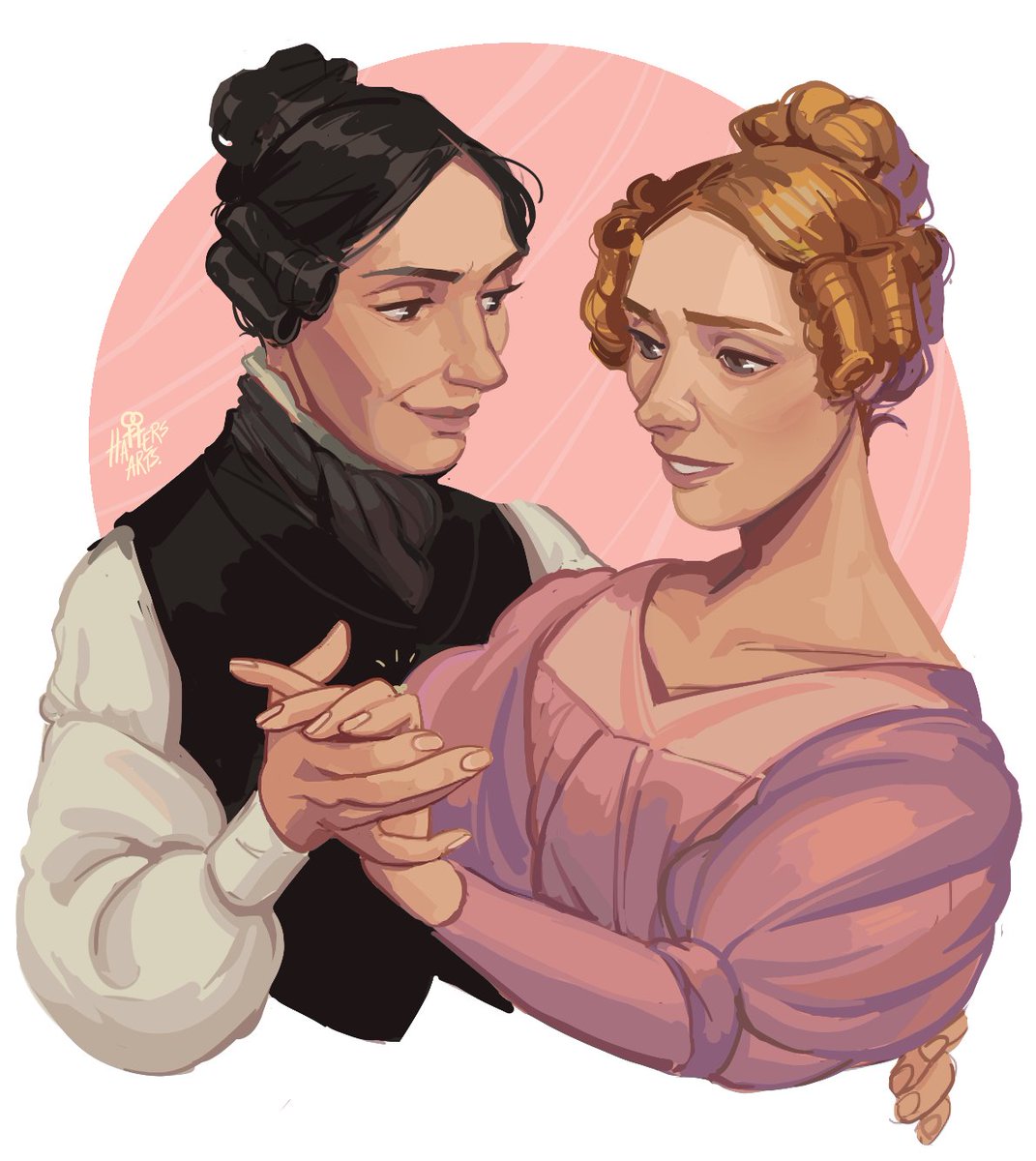 Gentleman Jack illustration for patreon in August. 