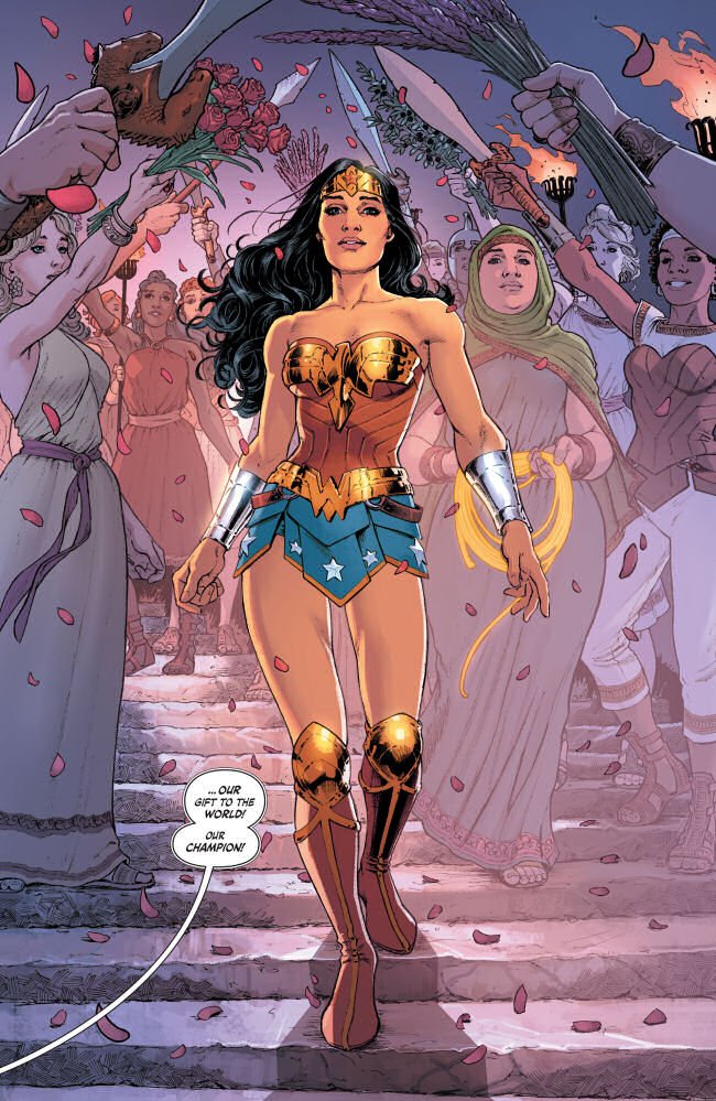 Il est très tard, mais je vais quand même parler de l'une de mes héroïnes préférées, Wonder Woman !!  https://twitter.com/KrakoanCitizen/status/1297279457103839233