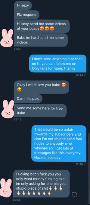 tt/OF are NOT my full time job so plz stop sending those messages. I will block everybody who does that<a href="/tag/idiotseverywhere"class="tags"><span>#idiotseverywhere</span></a><a href="/tag/onlyfans"class="tags"><span>#onlyfans</span></a>