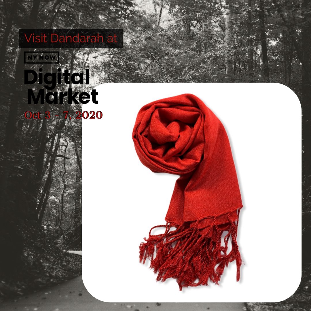 Dandarah is exhibiting at the NY NOW Digital Market, Oct 3 - 7! Visit our booth to check our fair trade handwoven scarves & shawls 
@ny_now 
@ftfederation 
#nynow #nynowdigitalmarket #fairtrade #handmade #ftfverified #ethicalfashion #fairtradefashion #handmadefashion #handwoven