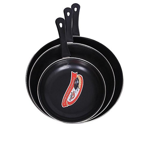 Home choice 3pcs non stick stir fry pan still available...Price- 3000 (for 3 pans)Please RT