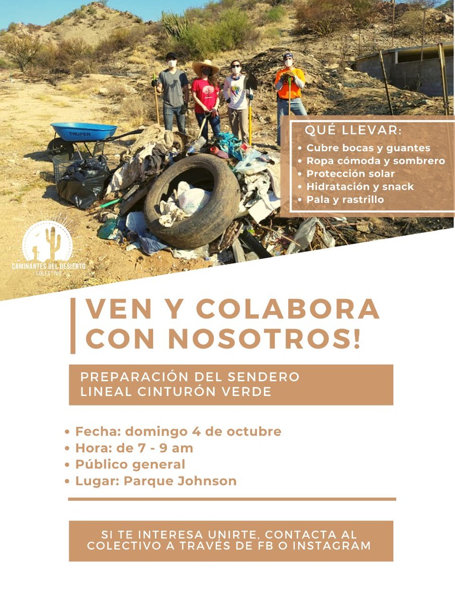 nuestros amigos de @CCdelDesierto tienen una excelente iniciativa, ¡participa!