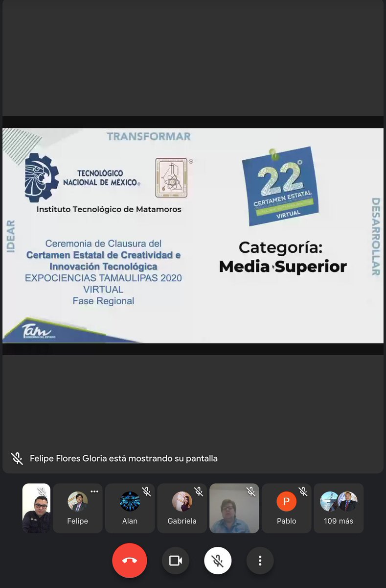 COTACYT's tweet photo. En #Matamoros el @ITdeMatamoros llevo acabo la ceremonia de premiación en la etapa Regional del 22o Certamen Estatal Creatividad e Innovación Tecnológica - ExpoCiencias Tamaulipas 2020, felicidades a los ganadores acreditados a la Fase Estatal. #22CECIT #ExpoCienciasTamaulipas https://t.co/r2DPwl2Ofd