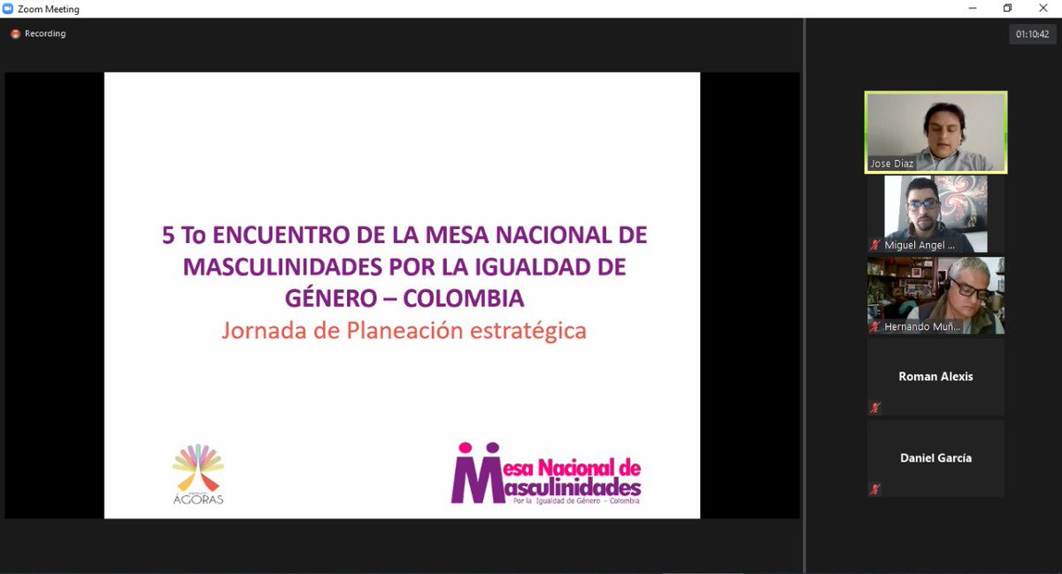 Mesa Nacional Masculinidades tweet media