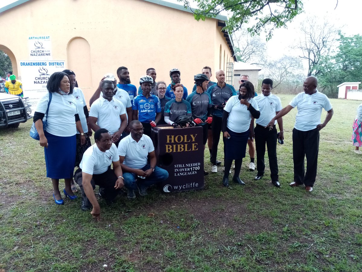 What a way to kick off our very first Movement Campaign!! 🎊 🎊 🚲 
This move was just the first step, but to make this translation become a reality, we will need support and donations.

To donate towards this new translation, click the link below:

wycliffe.org.za/component/dono…