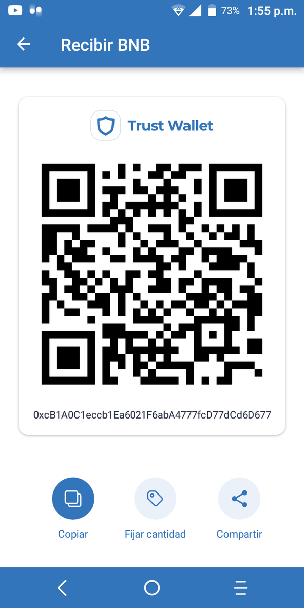 AndreinaMorenoa's tweet photo. @TrustWalletApp 0xcB1A0C1eccb1Ea6021F6abA4777fcD77dCd6D677 https://t.co/ZcUOr4nzfO