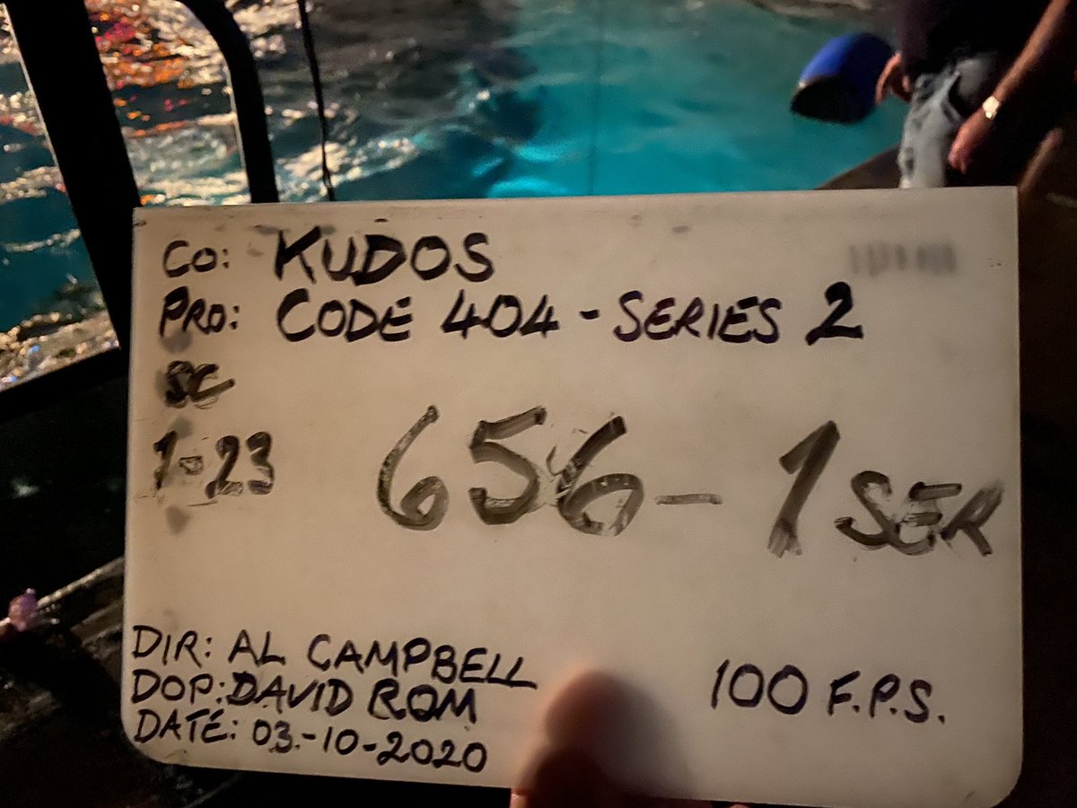 Al Campbell (@alcampbeii) on Twitter photo Well that’s a wrap on #Code404 S2. Honestly can’t quite believe we made it through in these conditions & we didn’t compromise one bit. We had a truly incredible cast & crew and a couple of lovely supportive production companies behind us in <a href="/KudosTV/">Kudos TV</a> & <a href="/WaterPowerProd/">Water & Power Productions</a>. Edit now :) Well that’s a wrap on #Code404 S2. Honestly can’t quite believe we made it through in these conditions & we didn’t compromise one bit. We had a truly incredible cast & crew and a couple of lovely supportive production companies behind us in <a href="/KudosTV/">Kudos TV</a> & <a href="/WaterPowerProd/">Water & Power Productions</a>. Edit now :)