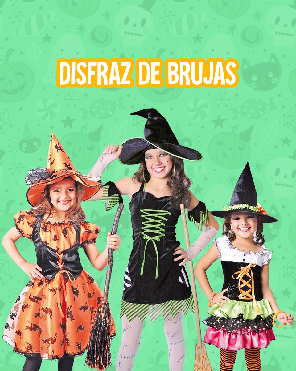 En nuestro mes favorito, las brujitas no pueden faltar. 🪄🎃
¡Descubre los mejores disfraces de Halloween!🐈⬛🪦
Sólo debes buscarnos como Carnavalito en Mercado Libre.
#Disfraces #DisfracesCarnavalito #Carnavalito #VentadeDisfraces #Disfracesdebruja https://t.co/Y4PQOF3AfT