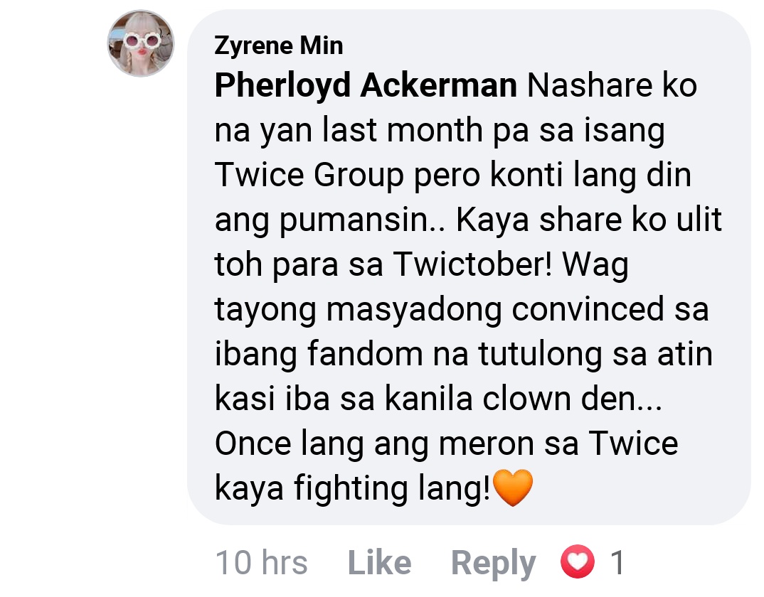 see how motivated fb onces are? they are so positive unlike SOME onces twt who are so negative that we cannot do it. spread motivation instead of negativity, onces.  #BreakTudoAwards   #Once  @JYPETWICE