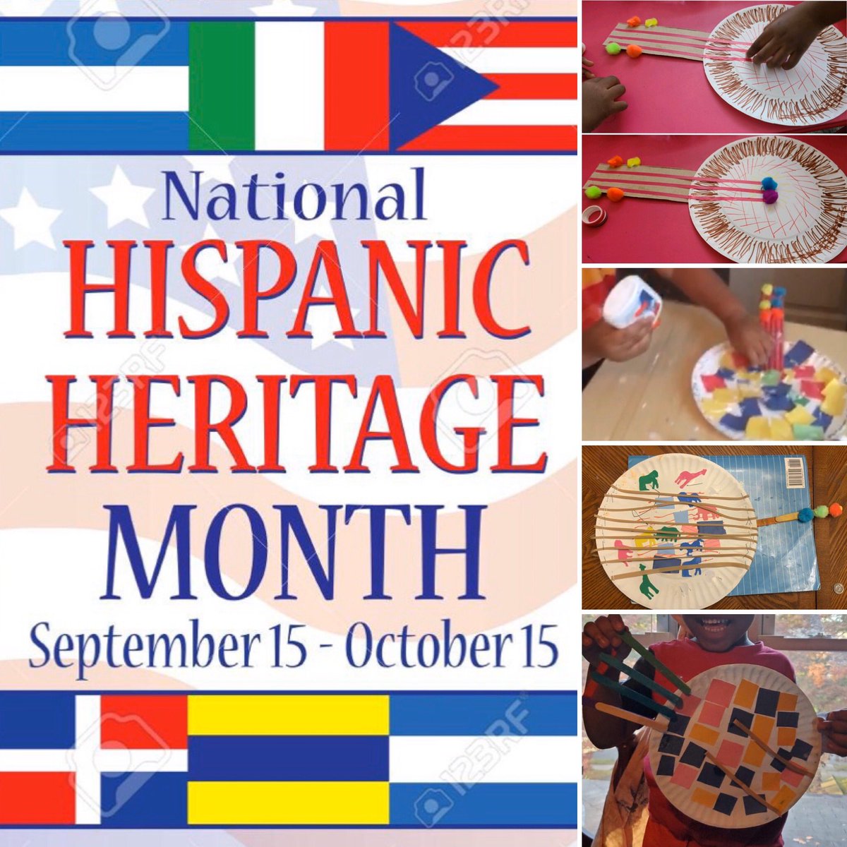 marin_athena's tweet photo. In celebration of Hispanic Heritage Month, our preschool🦉s made an instrument “the Guitar/la Guitarra”🎸 🇪🇨 🇵🇪 🇵🇷 🇨🇴 🇩🇴 🇲🇽 while listening 👂 to Mariachi music🎶 @Principal_MH @UrbanEducator81 @Gerald_Fitzhugh @PAES231 #GoodtoGreat #ParkStrong https://t.co/pl2NlxJCpj