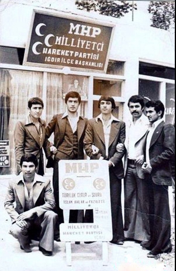 MHP Iğdır İlçe Başkanlığı 1970’ler.