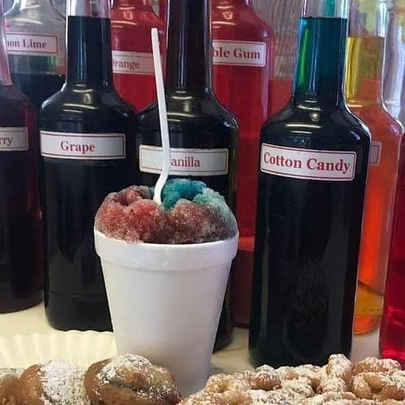 Come see us today at 4020 Evan's st and Firetower. Snowballs, funnel cakes and fried oreos.