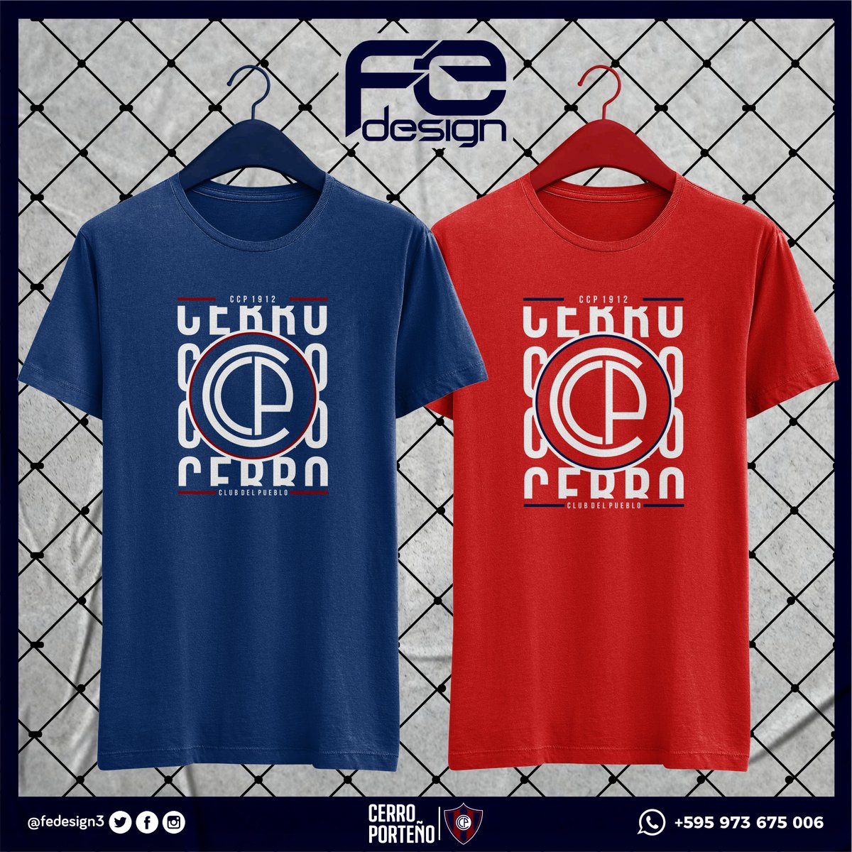 FE design on Twitter: "Remeras 100% Algodón - Diseños Exclusivos #fedesign #cerroporteño #clubdelpueblo Envíos el https://t.co/lDMndrjv4F" / Twitter