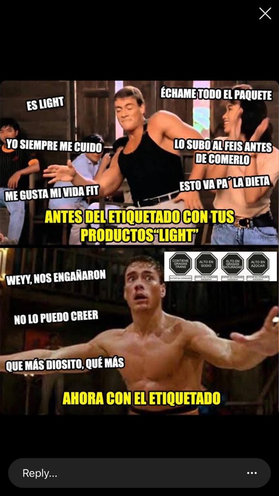 Con el nuevo etiquetado de advertencia es muy fácil identificar si un alimento es saludable o no. Además, el uso de leyendas de salud y nutrición estará prohibido en productos con sellos. 
#EtiquetadoParaLaSalud #BuenSabado