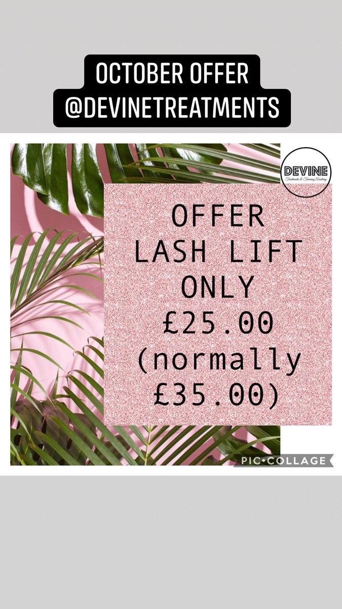 DevineTreatment's tweet photo. 🍁 OCTOBER OFFER 🍂
#devinetreatments #beautysalon #treatments #beauty #nails #hair #bridal #weddings #hairandmakeup #mua #skin #dermaplaning #acrylic #gelpolish #BIAB 
#burbage #leicestershire #leicester #giftvouchers #facials #manicure #pedicure https://t.co/mYLyVwHFff