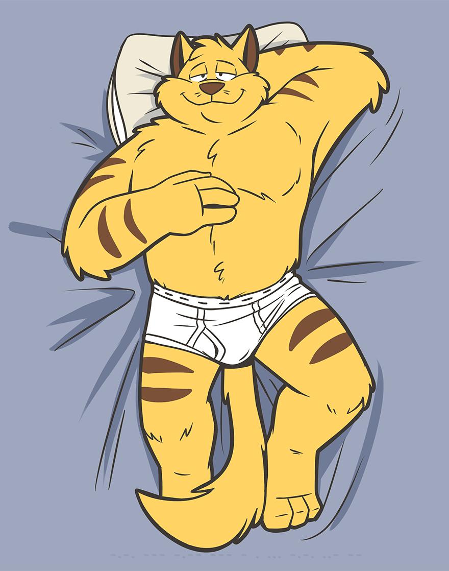 "So, someone told me it's #NationalBoyfriendDay. Anyone wanting to have this hunk of a cat as yours?~"