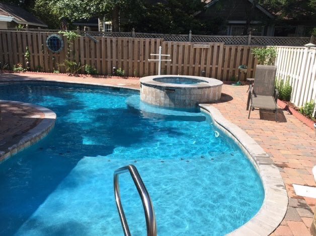 SCPoolGuys's tweet image. Perfectly clean just for you... Give us a call today for a free quote: phdspoolmaintenance.com #MyrtleBeach