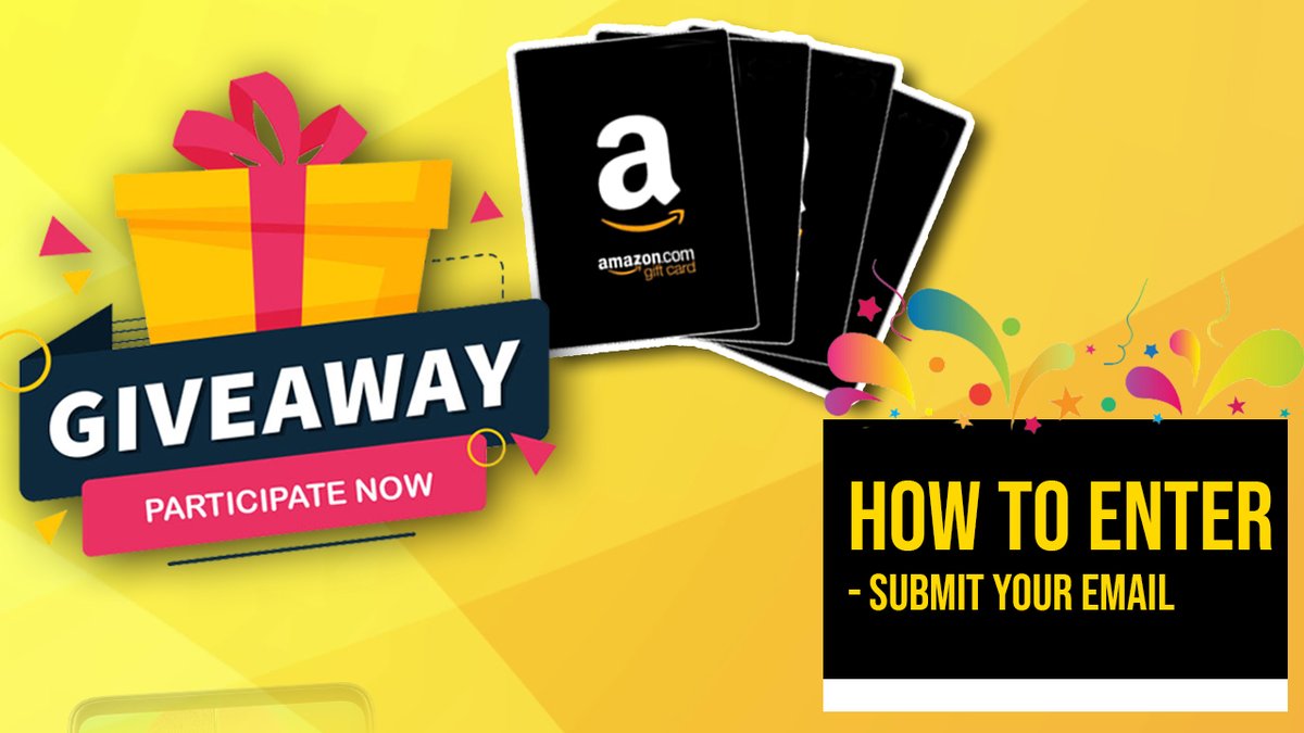 TheValueBit's tweet image. #WIN #Amazon #giftcard 

Enter Now by submitting your email
gleam.io/n8dAy/win-amaz…

#amazongiftcards #giftcardgiveaway #VoiceSectionGiveaway