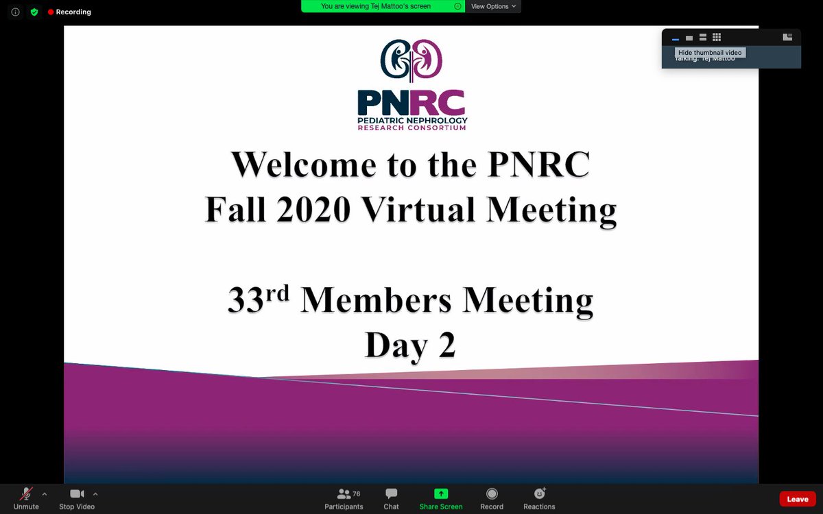 I'm so happy to participate in the PNRC meeting. It was great! #pnrcfall2020