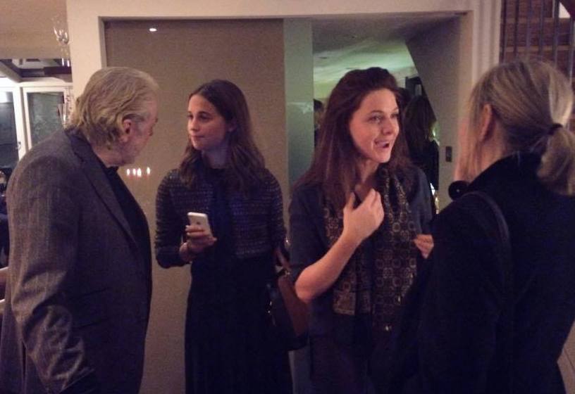 Rebecca Ferguson and Alicia Vikander at a private event in 2014 | A very Happy Birthday to Alicia Vikander! 
