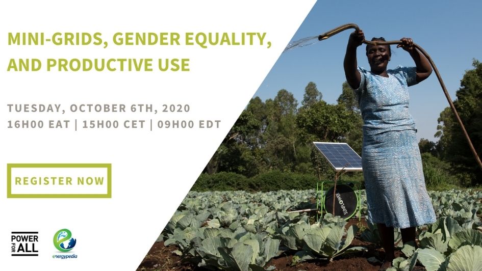 RT: Power4All2025: 📢 NEW WEEK: Join <a href="/ENGIEgroup/">ENGIE</a> #PowerCorner's Mukabanji Mutanuka, <a href="/NasAnayo/">okenwa Anayo Nas</a>, Sustainable Energy Solutions' Jennye Greene, and Power for All's Monkgogi Otlhogile for a discussion on "Mini-grids, #GenderEquality, and Productive Use" …