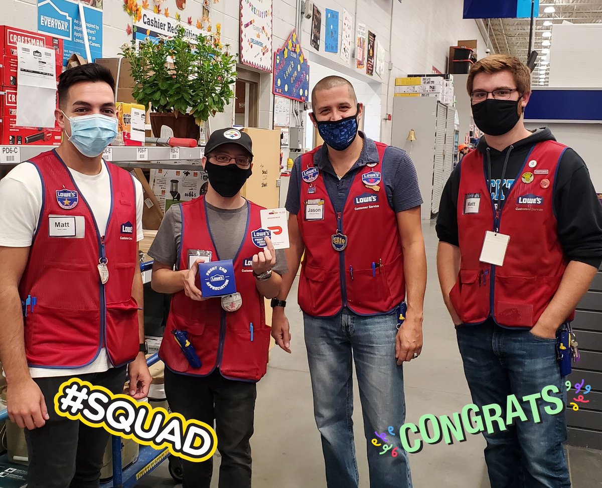 Front End Hero is my Head Cashier Brian! It was great to be able to recognize him with his peers &amp; let them all know how much I appreciate them for all their hard work! #frontendappreciation #lowes <a href="/TweetUsR30/">TweetUsR30</a> <a href="/JaneenV_HRBP/">Janeen Valdes</a> <a href="/EmmaVingara/">Emma Vingara</a> <a href="/AndrewsP26/">Paul Andrews</a> <a href="/timdaleynymetro/">@timdaleynymetro</a> @billmann2260