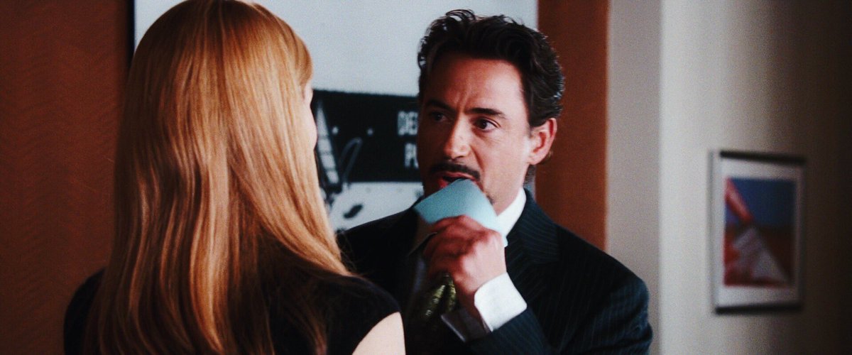 “you know, if i were iron man, i'd have this girlfriend who knew my true identity. she'd be a wreck, 'cause she'd always be worrying that i was going to die, yet so proud of the man i'd become. she'd be wildly conflicted, which would only make her more crazy about me.”
