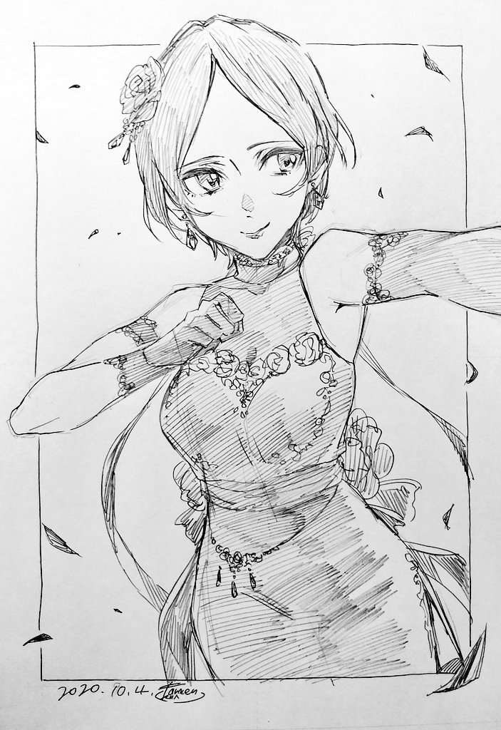 一日一奏!奏チャ!「黒華」です。

衣装考えるのたのし～～～～をしました。

(特にコメントが浮かばないやつの顔) 