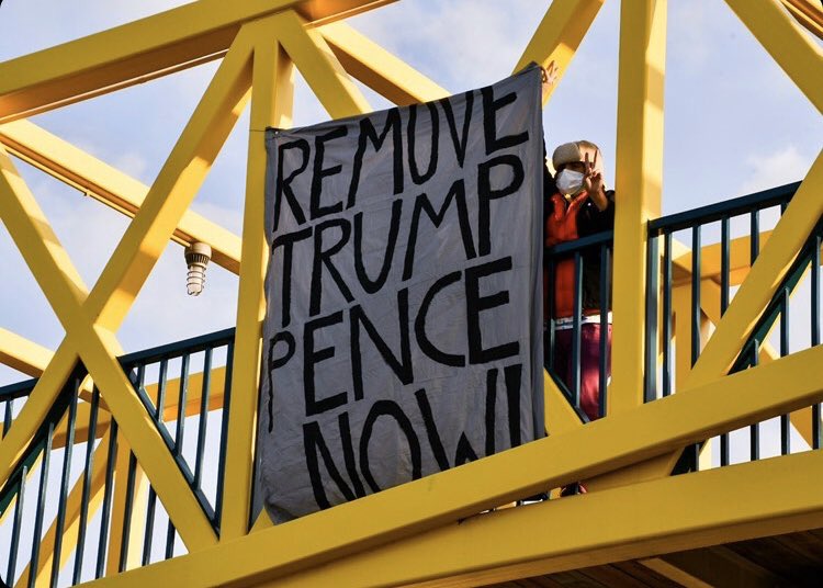 MisterMadamAdam's tweet photo. @ShutDown_DC I’ll be organizing my community to denounce this science-denying administration and party that allowed 200,000 to die in 7 months and refused to support the people over corporate profits.
#RemoveTrumpPence
#TrumpPenceResign https://t.co/pF5SRRsMK2