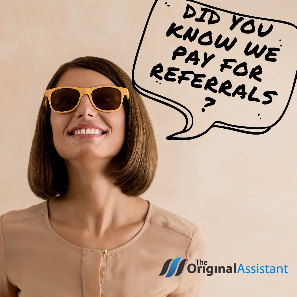 ridgeleap's tweet photo. The Original Assistant has a cash referral program. Ask THE ORIGINAL ASSISTANT for details!
#originalassistant #marketing #socialmedia #entrepeneurs #supportsmallbusiness #buylocal #shoplocal #support #local #success #yycentrepeneurs #albertabusiness #referral https://t.co/FFSDgo01gH