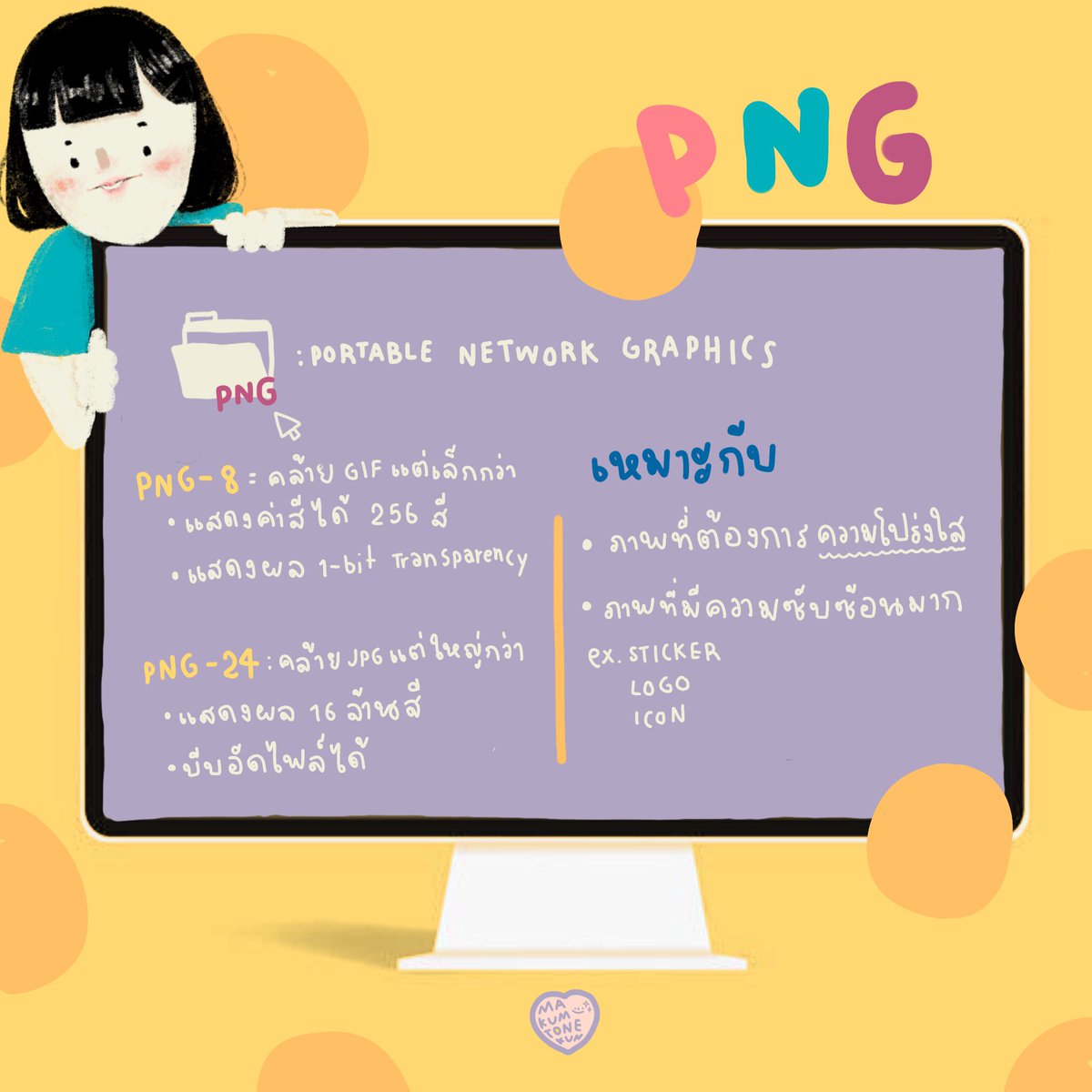 มาดูความต่างของไฟล์ภาพแต่ละแบบกัน📒✨