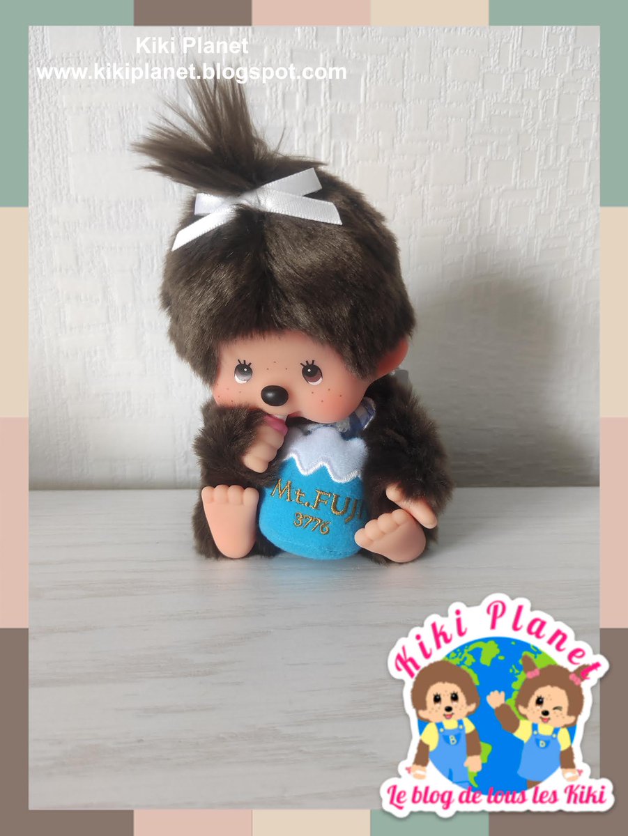 Let me introduce you The Mont Fuji Monchhichi girl 💞 #monchhichi