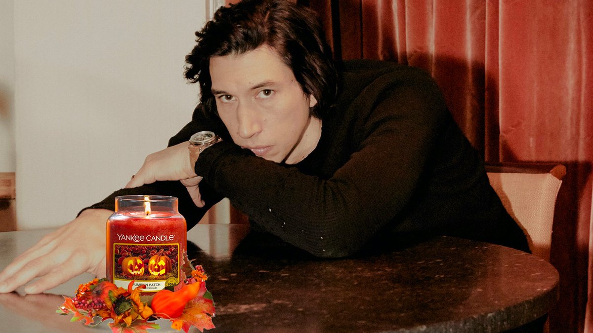 Strike a match and set that autumn mood with this thread of Adam Driver characters as candles from  @TheYankeeCandle fall collection that nobody asked for but we think is very necessary:
