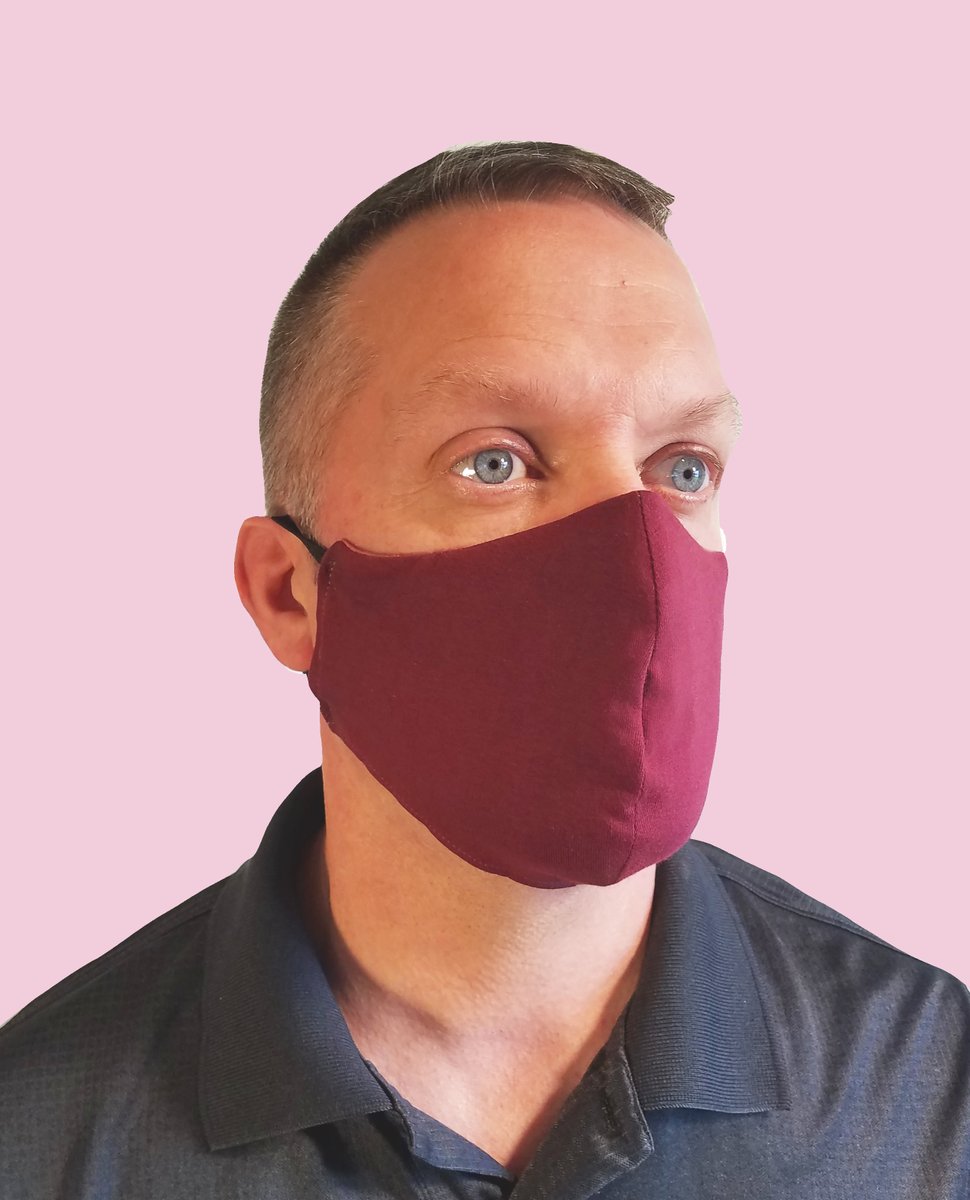 AroundMask's tweet image. Two soft layers of 100% combed jersey cotton.
Reversible for 2 different colored sides to choose from
Generous fit that wraps beneath the chin
Wired nose bridge to reduce glasses fogging
Adjustable elastic ear loops with toggles
#facemasksforsale aroundmask.com