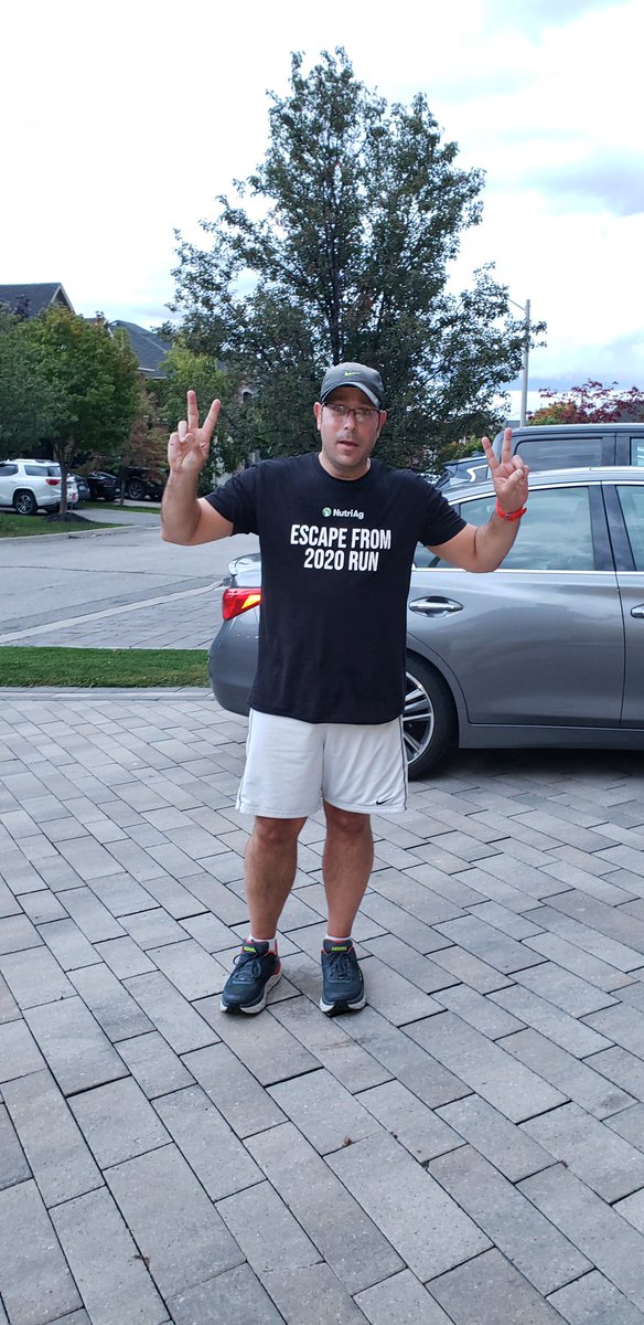 NutriagC's tweet photo. Some of the folks @Nutriag decided to do a virtual walk/run/ride  this weekend! The theme, not surprisingly, is #Escapefrom2020 https://t.co/GQJ3UT45kF