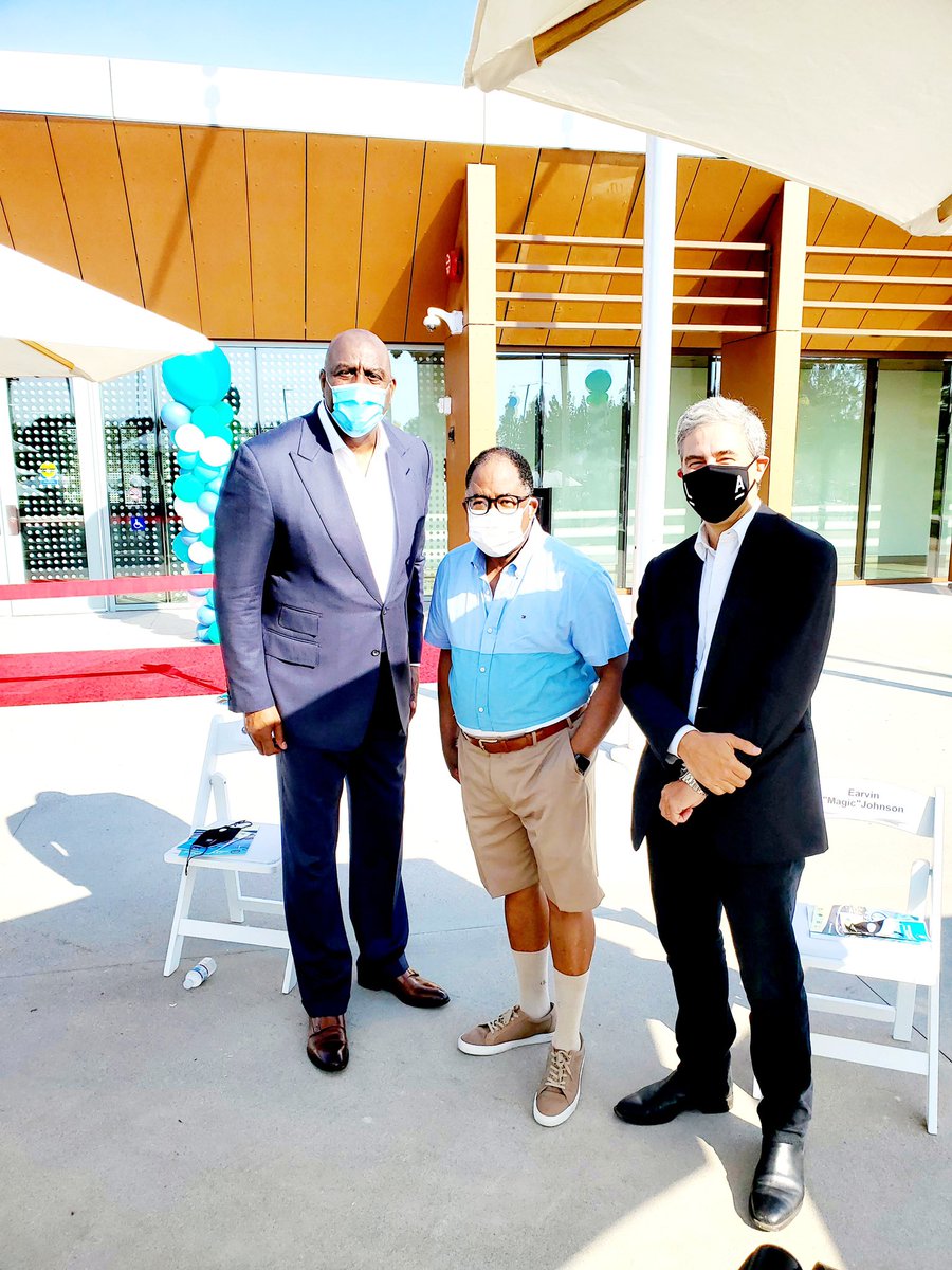 All of these things are surrounded by a new man made lake. Thank you Supervisor Mark Ridley-Thomas and all of the agencies responsible for this $200 million dollar project!