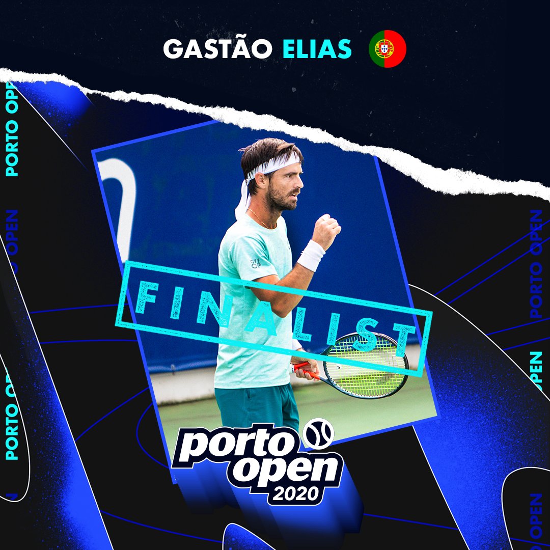 Temos português na final! 🇵🇹

Gastão Elias é o primeiro finalista do Porto Open 2020. 👏

#portoopen2020 #portoopen #GastaoElias