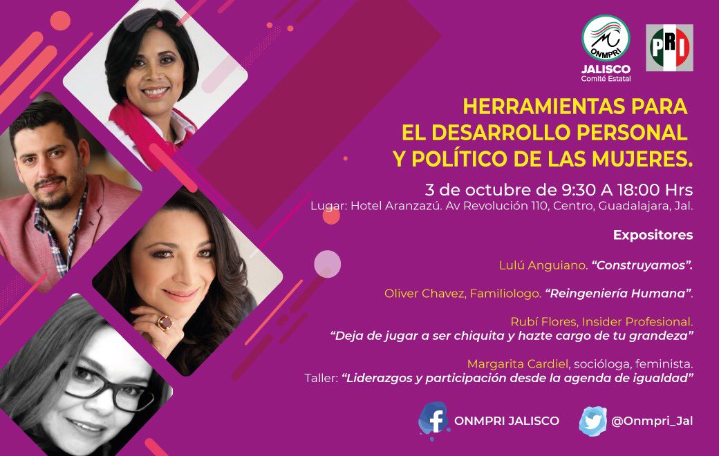 PRIJALOFICIAL's tweet photo. “Cuando hablamos de lealtad, trabajo y compromiso, están los nombres de cada una de ustedes”: @DarioVelascoF titular del @IRHjalisco en el foro del @Onmpri_Jal con las mujeres priistas de Jalisco https://t.co/xDOTjbPdlU