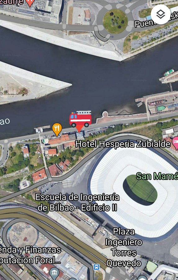 (1) A.D.C.Bomberos Bilbao en Twitter: "Intervención para revisión/saneamiento de fachada. Muelle de Olabeaga. #suhiltzaileak #Bilbao #bomberos 🚨🚒 https://t.co/S9PPv76hF6" / Twitter