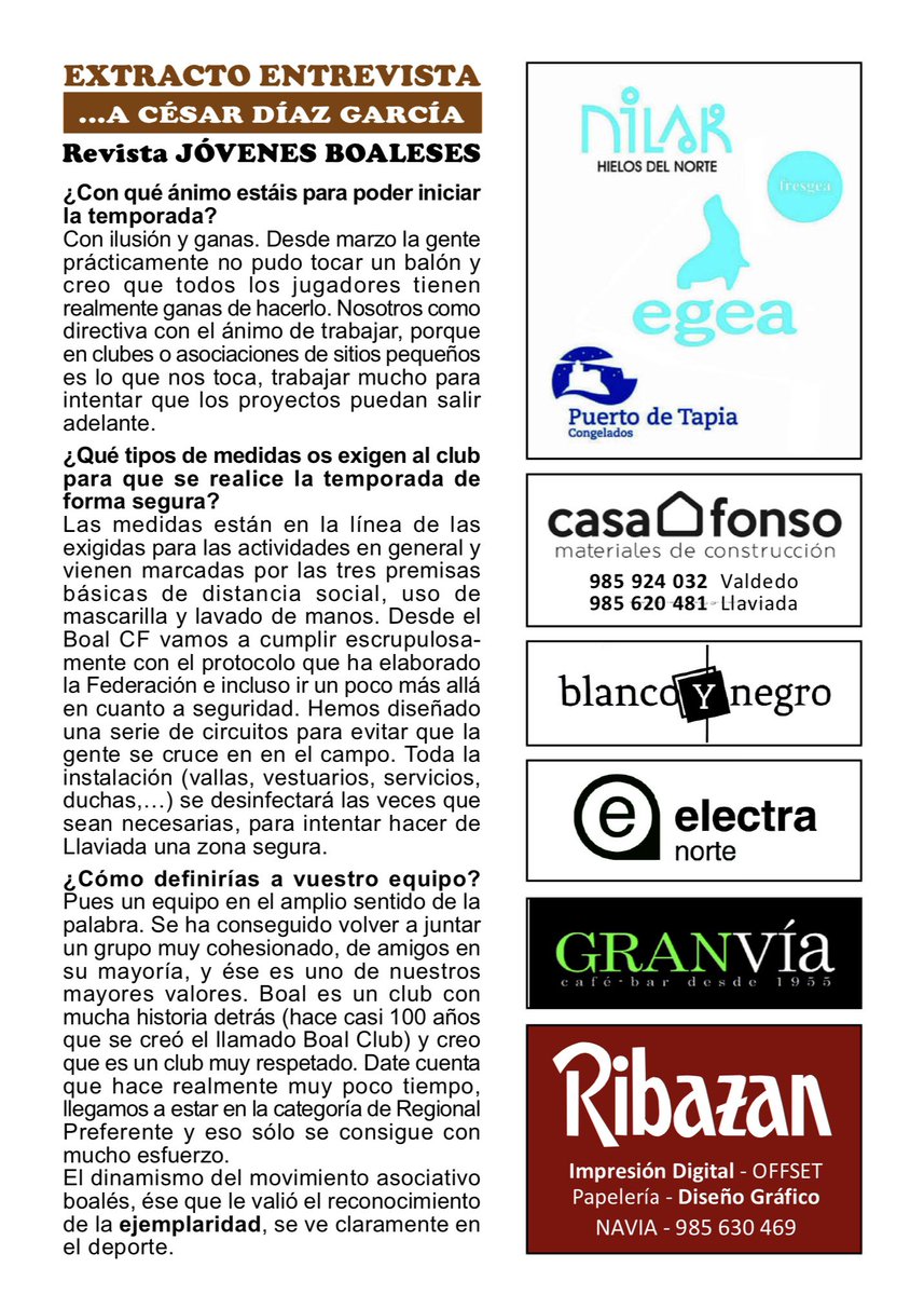 Boal Club de Fútbol tweet media