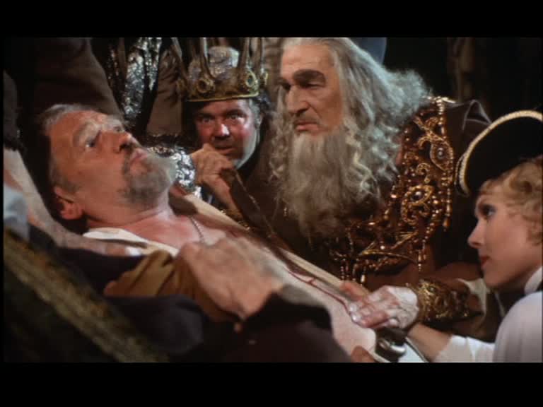 Third for October: Theater of Blood. A revenge movie very similar to Phibes, but with Vincent Price as an actor wreaking vengeance on critics. Funnier and way gorier than Phibes. Price's favorite of his movies. Diana Rigg great as his daughter. Loved it!