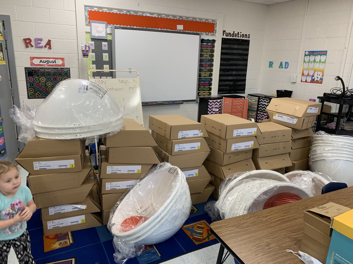 HeidiLit22's tweet photo. Thank you @Impact Alamance for funding my grant for sensory items for students @AweEagles. The final items came today. Now I just have to organize and distribute. https://t.co/FQP7Xr0RgC