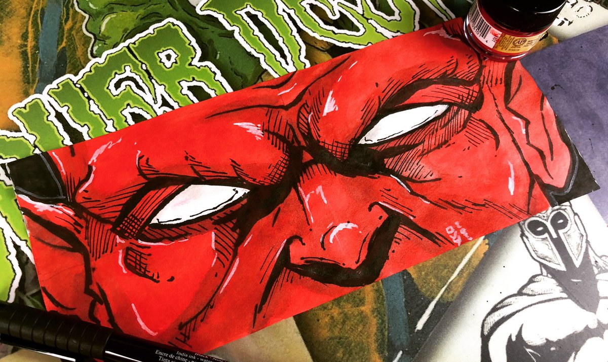 Dommeslageren's tweet image. October #sketchbox was incredible! By far the best one yet. Check out the unboxing and time lapse drawing of the art here: youtu.be/uQQO8mYPjLI 

#getsketchbox #art #artist #unboxing #drawing