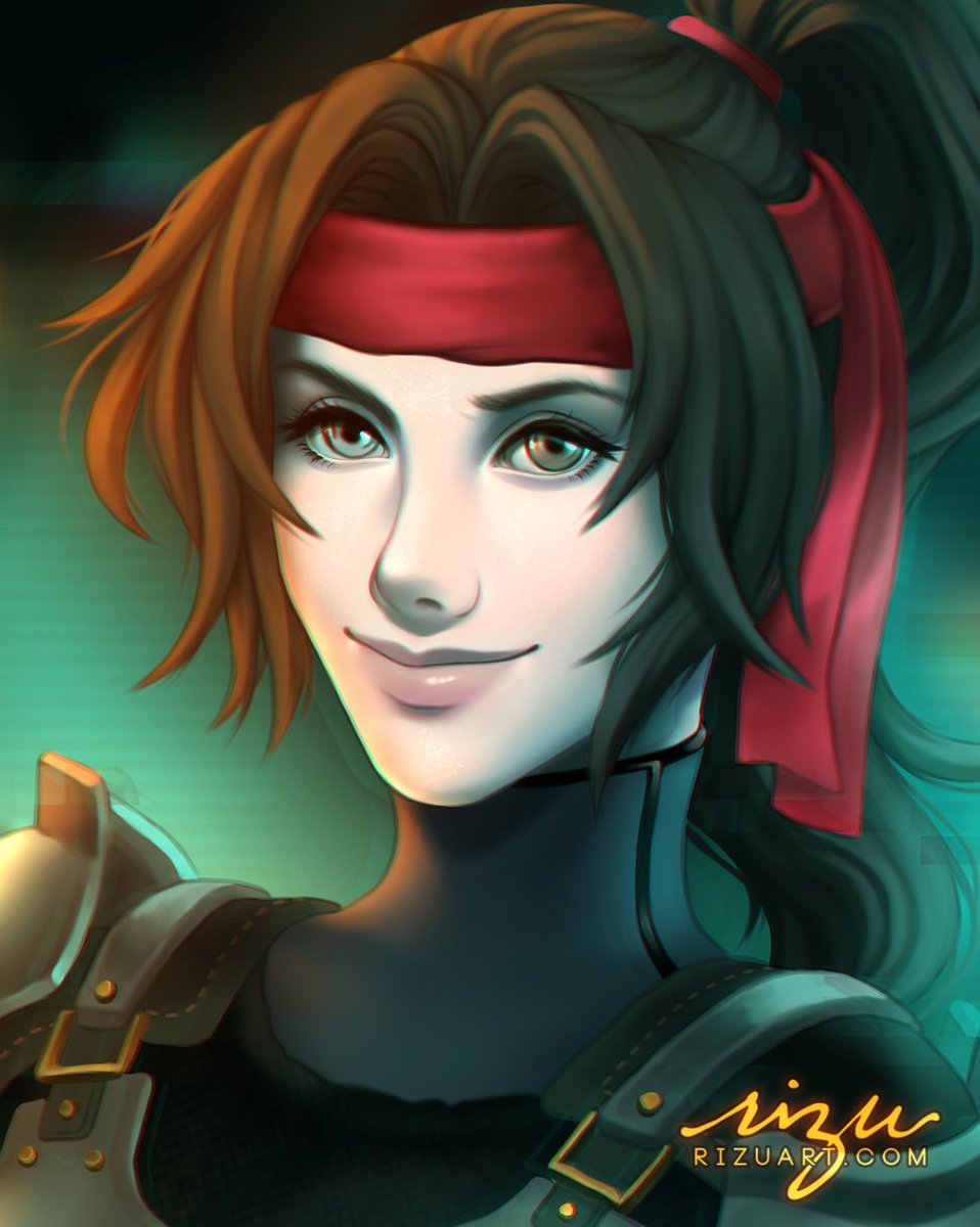 Rizurii's tweet photo. Jessie from the Final Fantasy 7 remake!  #FF7Remake https://t.co/L9r1hTPdgr