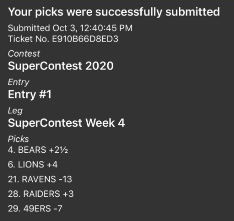 GrindingEddie's tweet image. #WestgateSuperContest 

FC Schmos

Week 4

(Week 3: 3-2)
(Season: 8-7)

@Dooling_ 
@RealGoodPlayer 
@MoneyGrippin 
@Infoovertrends 
@johnnydee41 
@GrindingEddie